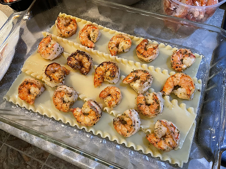 Recette de Lasagne aux fruits de mer