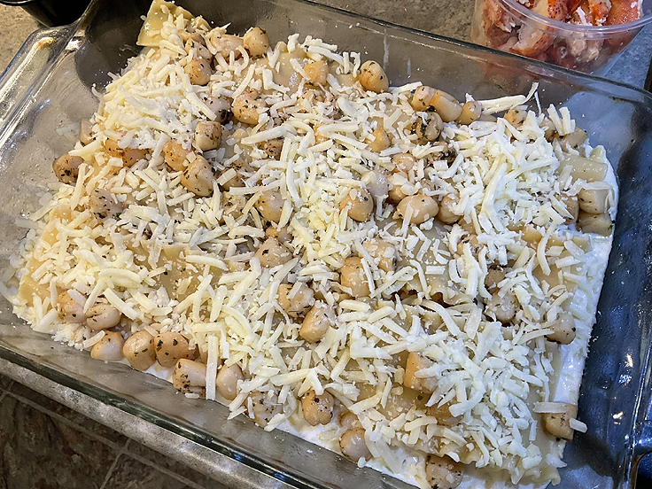 Recette de Lasagne aux fruits de mer