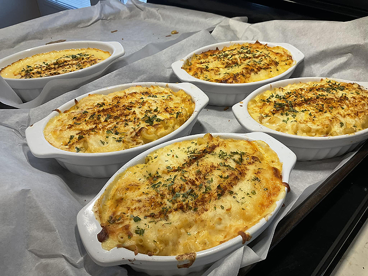 Macaroni au fromage et homard