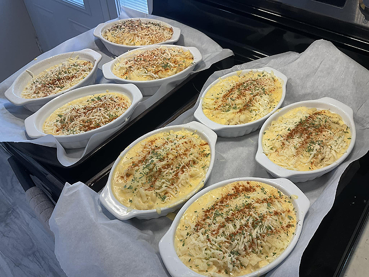 Macaroni au fromage et homard