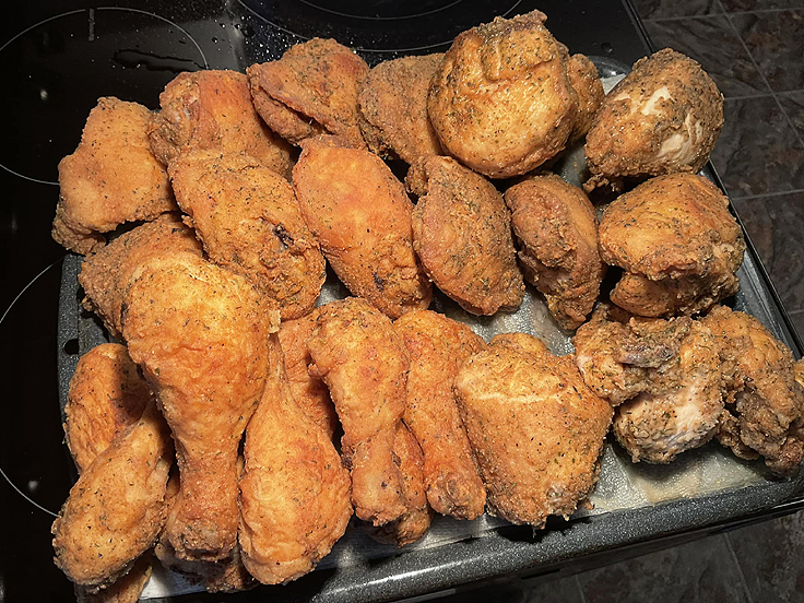 Panure semblable au Poulet Dixie Lee