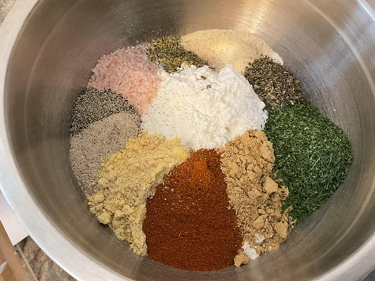 Panure semblable au Poulet Dixie Lee