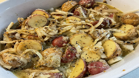 Recette de Pommes de terre grelots à la grecque