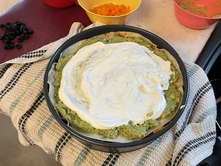 Pizza mexicaine