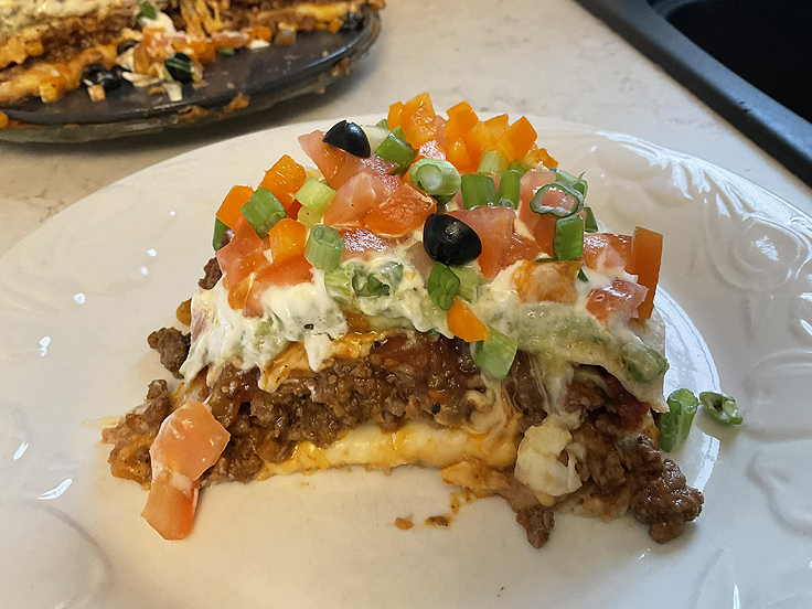 Pizza mexicaine