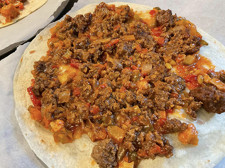 Recette de Pizza Taco