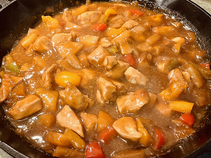 Recette de Poulet hawaïen