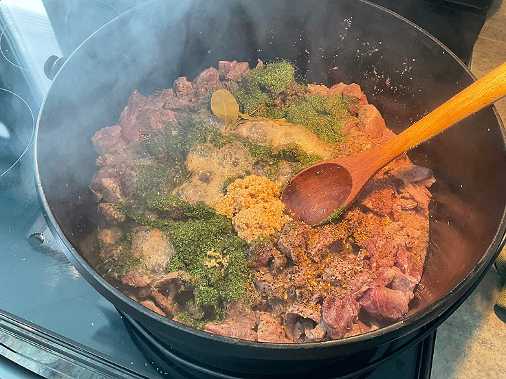 Ragoût de Boeuf - Recette de Pépére