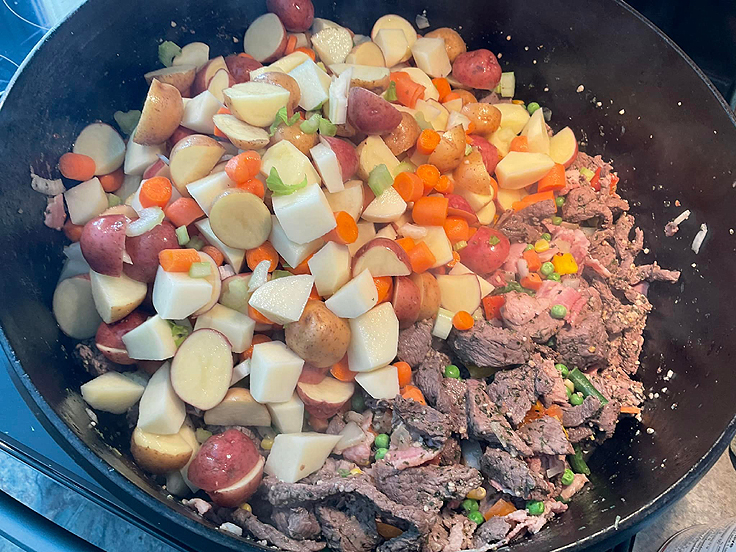 Recette de Ragoût au boeuf