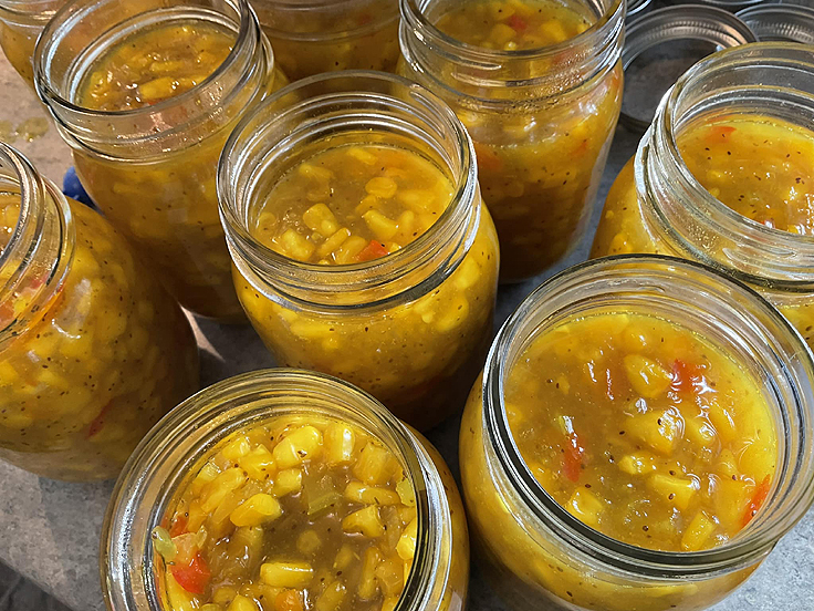 Relish au maïs