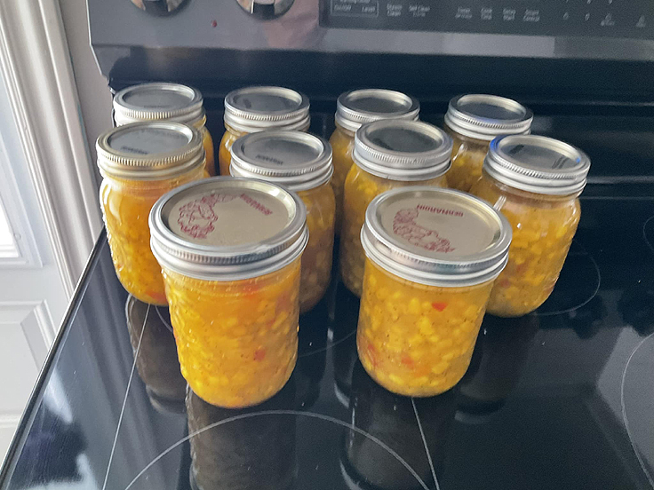 Recette de relish au maïs