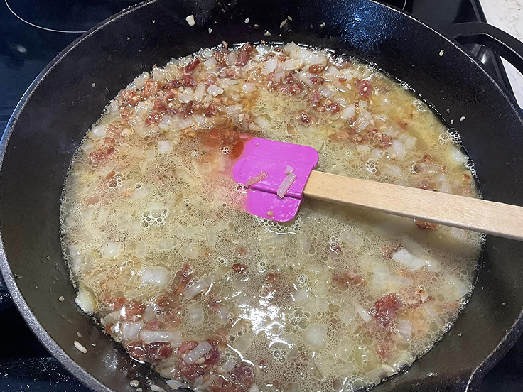 Recette de Spaghetti crémeux aux pétoncles