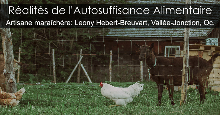 La réalité de l'autosuffisance alimentaire