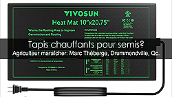 Tapis chauffants pour les semis - Utiles ou non?