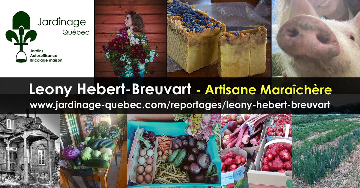 Leony Hebert-Breuvart - Collaboratrice Jardinage Québec