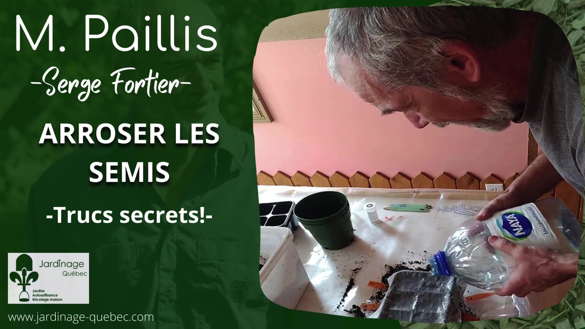 Comment arroser des semis