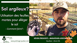 Amender un sol argileux