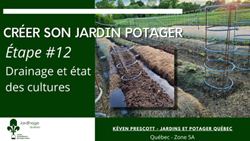 Jardin Potager - Drainage du jardin potager