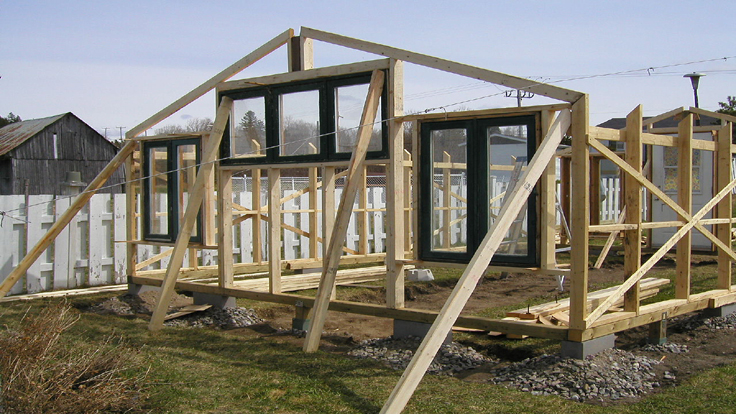 Fenêtres pour serre