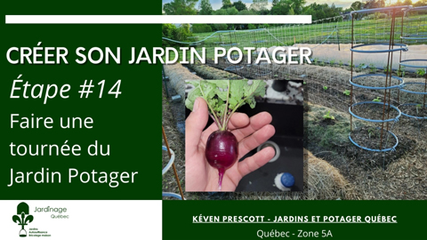 Gestion du jardin potager - Faire un suivi