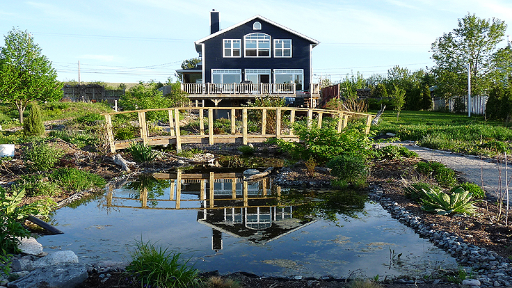 Achat pont de jardin