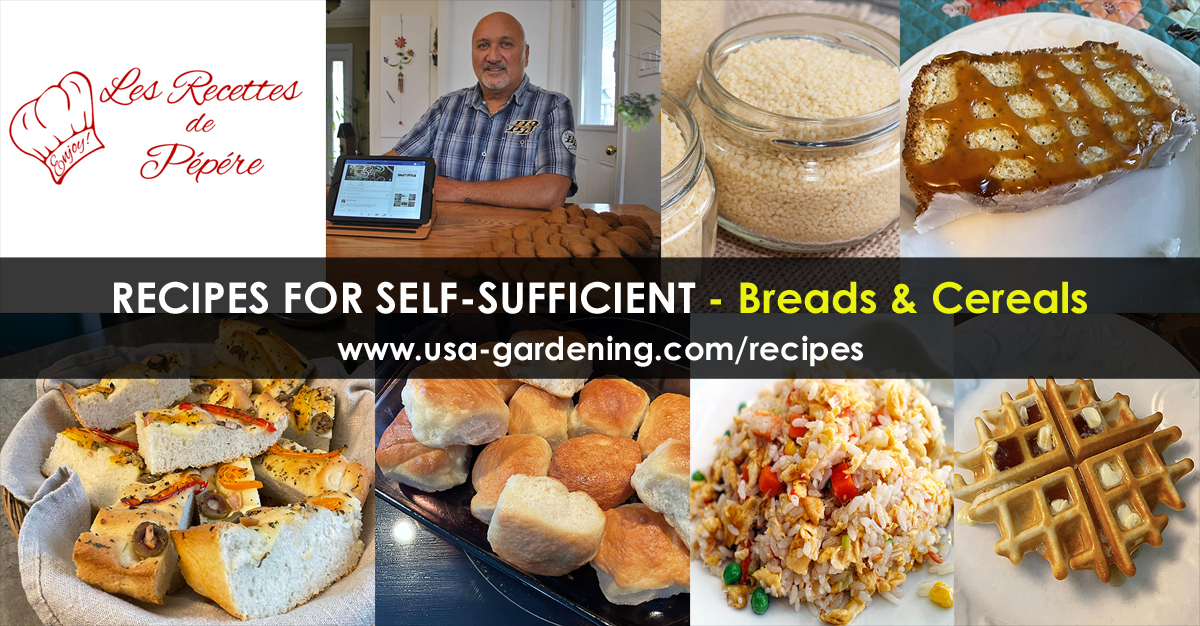 Recipes of Breads and cereals