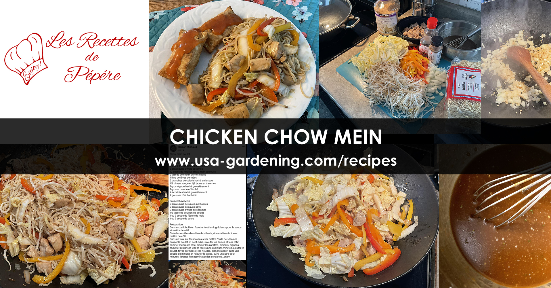 Chicken Chow Mein - Recipes for Self-Sufficient Living