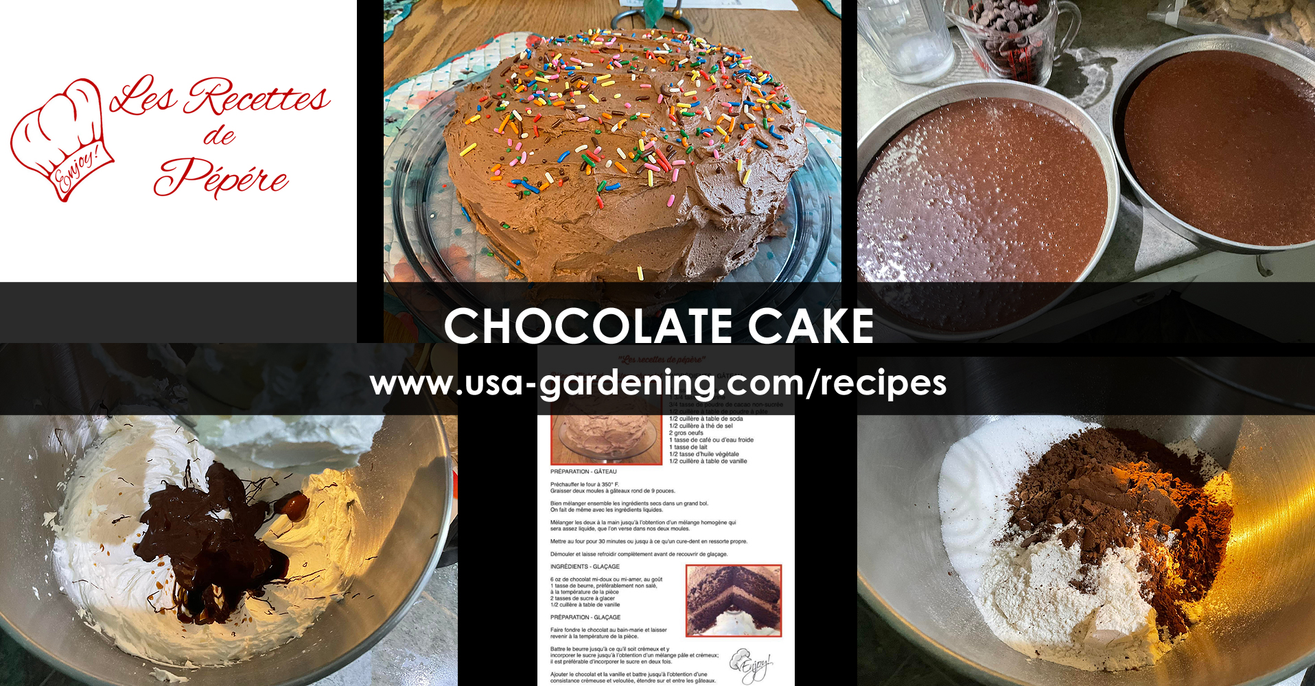 Chocolate Cake - Recipes for Self-Sufficient Living