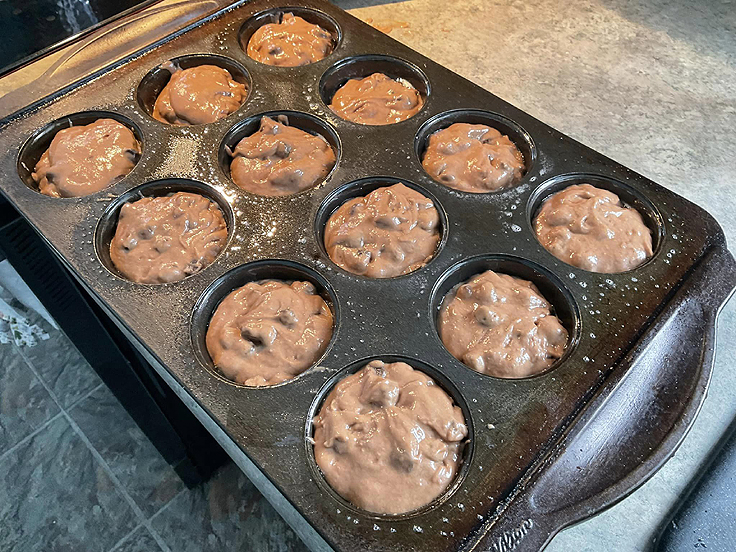 Double Chocolate Muffins