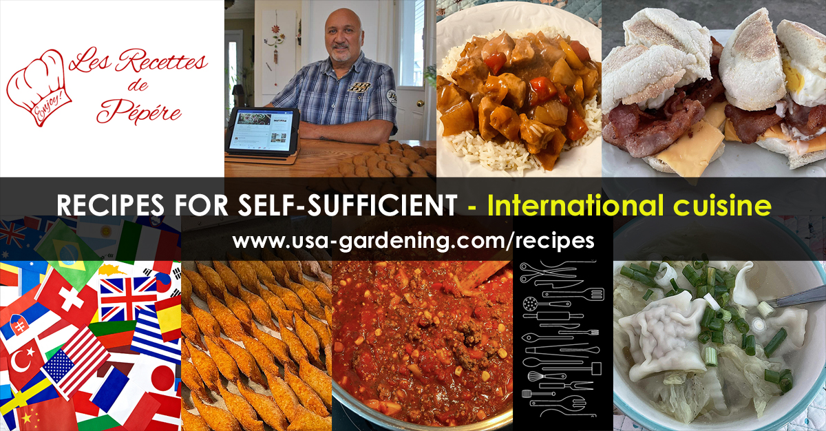 Recipes of International Cuisine