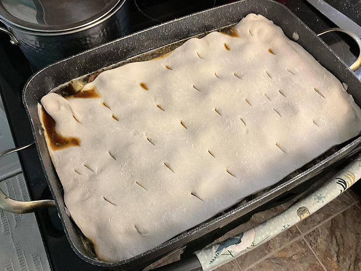 Layered Meat Pie