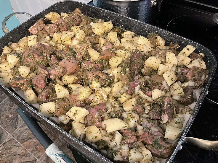 Layered Meat Pie Recipe