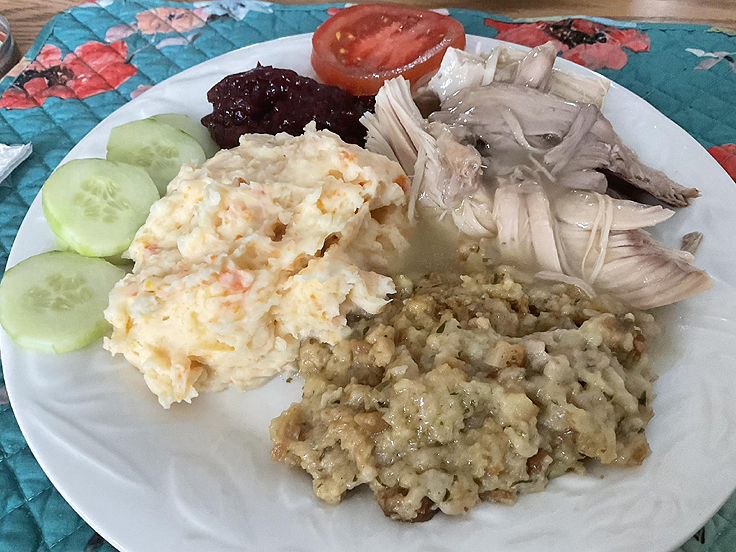 Oven roasted turkey
