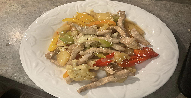 Pineapple Pork Stir Fry