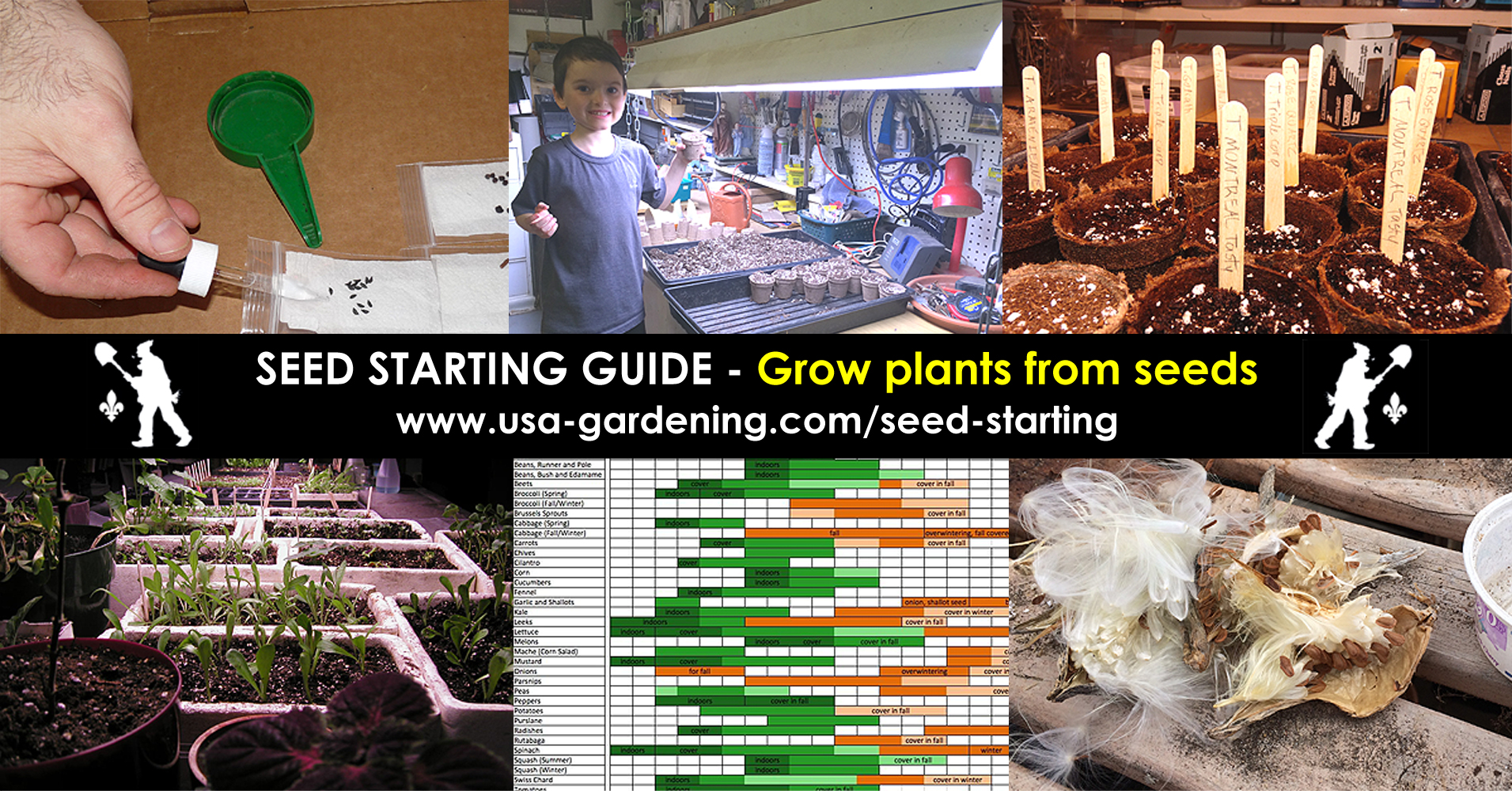 Seed Starting Guide - Tips for Starting Seeds Indoors