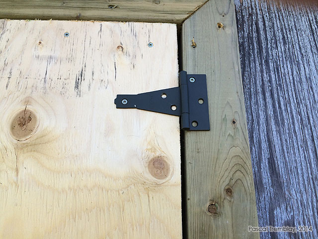 How to hinge a shed door - Storage shed door hinges