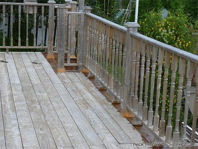 How to Stain decking - How to stain pressure treated wood decking