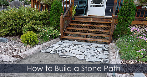 How to Build a Stone Path