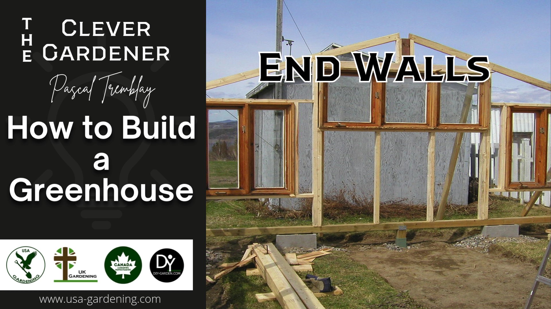 Greenhouse end walls