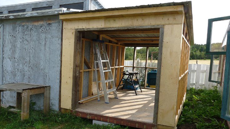 Building a chicken coop for winter