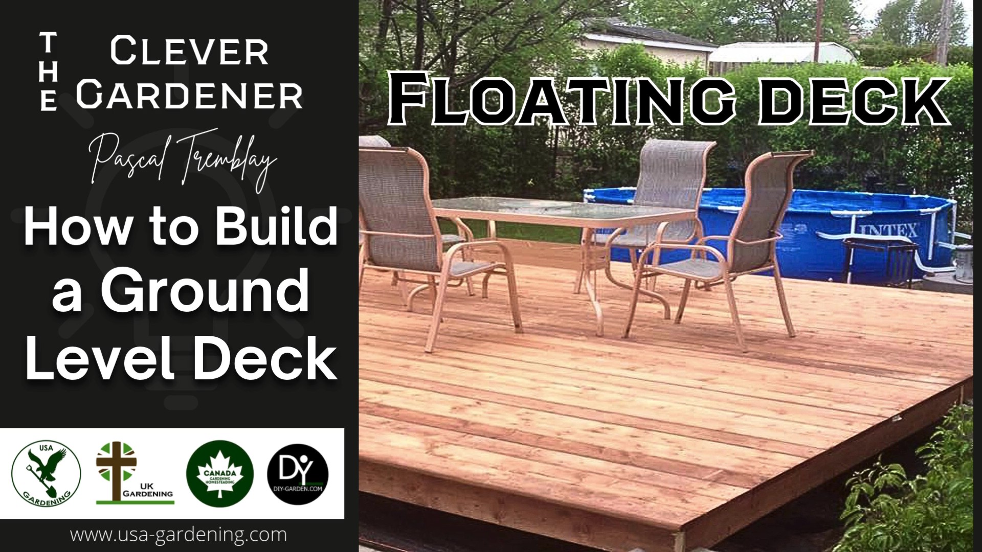 Floating deck