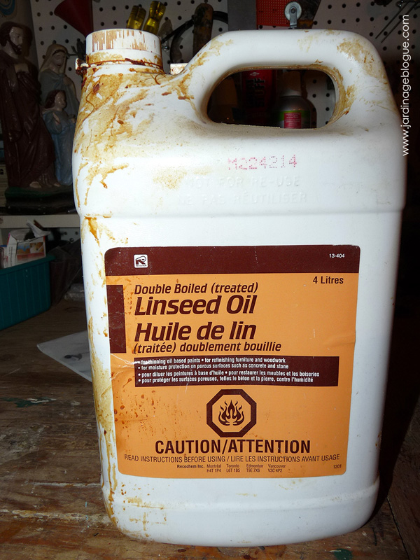 Linseed oil for greenhouse