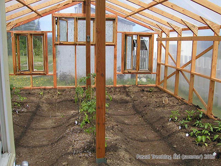 How to protect wood frame of a greenhouse