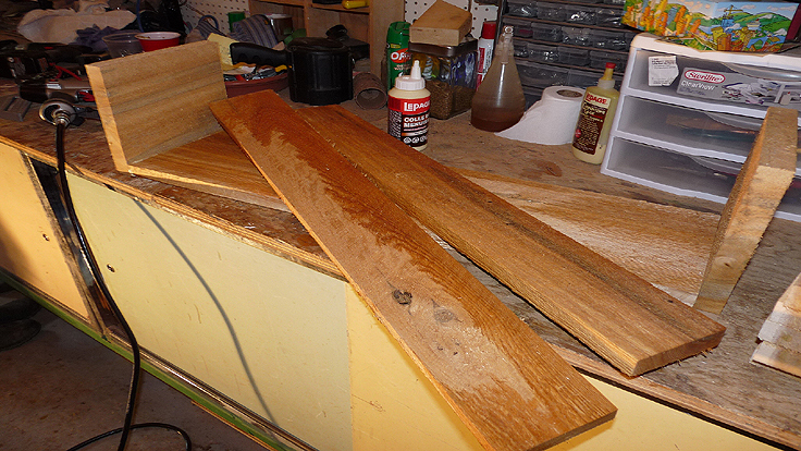 Cedar railing planter box