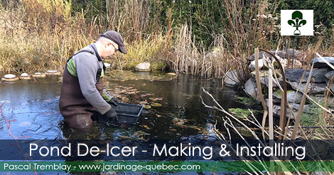 Deicing Pond - Pond de-icer and pond heater
