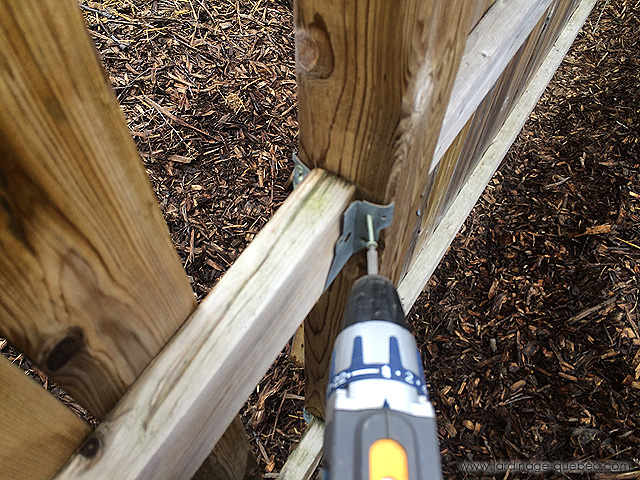How to Attach Fencing Panels to Posts