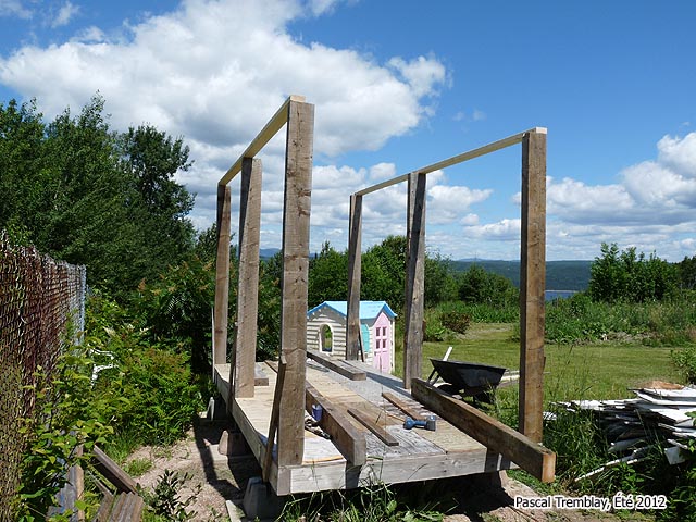 Timber frame wood shed - timber frame woodshed