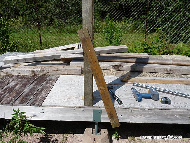 Wood shed lumber - Woodshed building